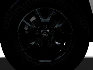 Opel Movano Van L4H3 HQ Interior 2023 3D Model