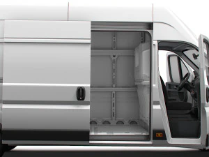 Peugeot Boxer Van L4H3 HQ Interior 2023 3D Model