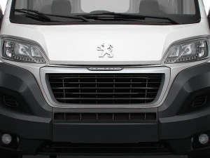Peugeot Boxer Van L4H3 HQ Interior 2023 3D Model