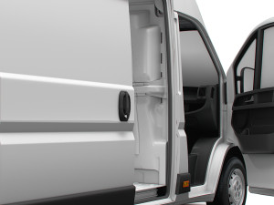 Peugeot Boxer Van L4H3 HQ Interior 2023 Modèle 3D
