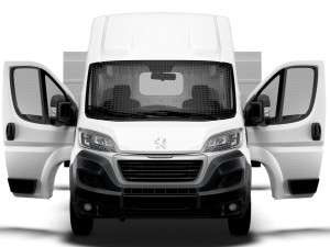 Peugeot Boxer Van L4H3 HQ Interior 2023 Modèle 3D