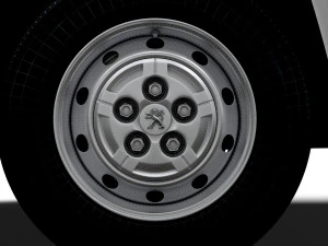 Peugeot Boxer Van L4H3 HQ Interior 2023 3D Model