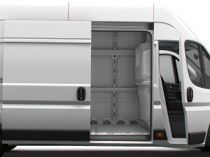 RAM Promaster Van L4H3 HQ Interior 2023 3D 模型