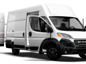 RAM Promaster Van L4H3 HQ Interior 2023 3D 模型