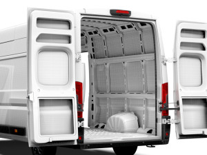 RAM Promaster Van L4H3 HQ Interior 2023 3D 模型