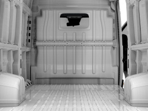 RAM Promaster Van L4H3 HQ Interior 2023 3D 模型