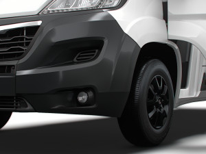 Vauxhall Movano Van L4H3 HQ Interior 2023 Modello 3D
