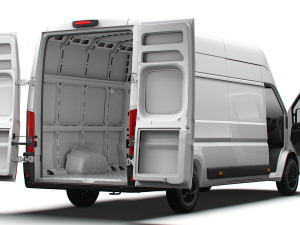 Vauxhall Movano Van L4H3 HQ Interior 2023 Modello 3D