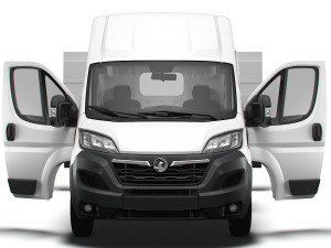 Vauxhall Movano Van L4H3 HQ Interior 2023 Modello 3D