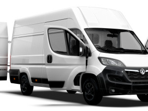 Vauxhall Movano Van L4H3 HQ Interior 2023 Modello 3D