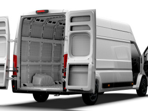 Vauxhall Movano Van L4H3 HQ Interior 2023 Modello 3D