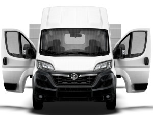 Vauxhall Movano Van L4H3 HQ Interior 2023 Modello 3D