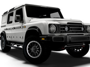 Ineos Grenadier Commercial 2024 Model 3D