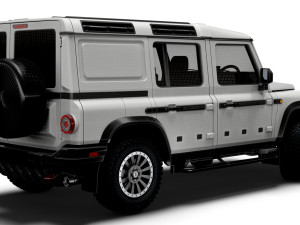 Ineos Grenadier Commercial 2024 Model 3D