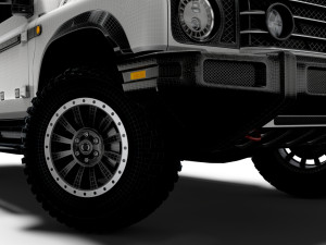 Ineos Grenadier Commercial 2024 Model 3D