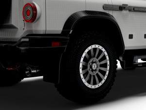 Ineos Grenadier Commercial 2024 Model 3D