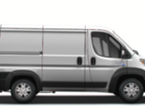 Ram ProMaster EV Cargo Van L1H1 2024 3D Model
