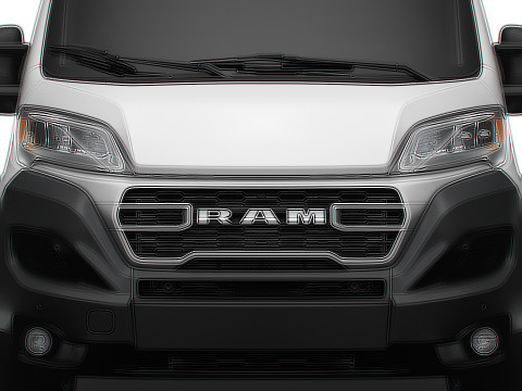 Ram ProMaster EV Cargo Van L1H1 2024 3D Model