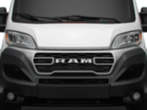 Ram ProMaster EV Cargo Van L1H1 2024 3D Model
