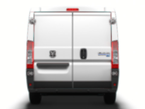 Ram ProMaster EV Cargo Van L1H1 2024 3D Model
