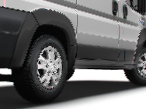 Ram ProMaster EV Cargo Van L1H1 2024 3D Model