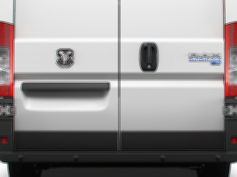Ram ProMaster EV Cargo Van L1H1 2024 3D Model