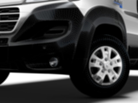Ram ProMaster EV Cargo Van L1H1 2024 3D Model