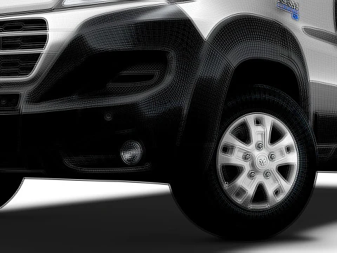 Ram ProMaster EV Cargo Van L1H1 2024 3D Model