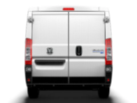 Ram ProMaster EV Cargo Van L1H1 2024 3D Model