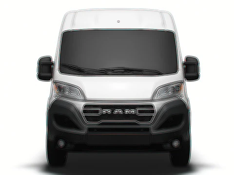Ram ProMaster EV Cargo Van L1H2 2024 3D Model