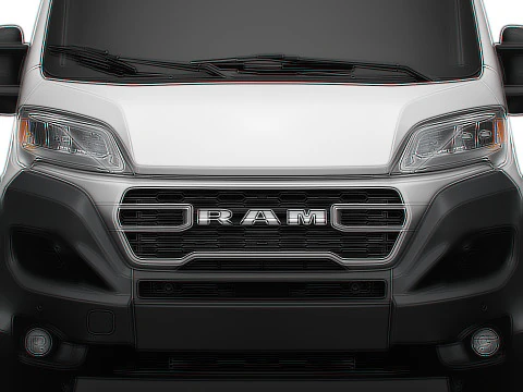 Ram ProMaster EV Cargo Van L1H2 2024 3D Model