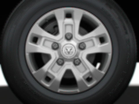 Ram ProMaster EV Cargo Van L1H2 2024 3D Model