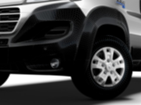 Ram ProMaster EV Cargo Van L1H2 2024 3D 模型