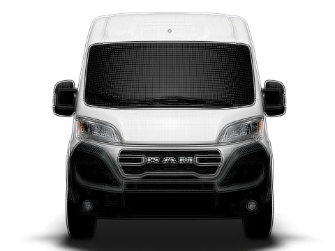 Ram ProMaster EV Cargo Van L1H2 2024 3D Model