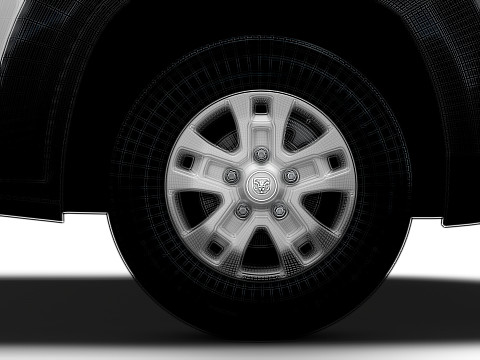 Ram ProMaster EV Cargo Van L1H2 2024 3D 模型