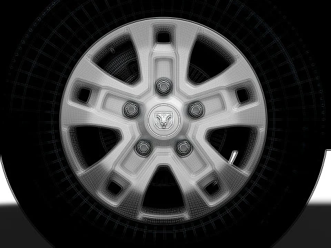 Ram ProMaster EV Cargo Van L1H2 2024 3D Model