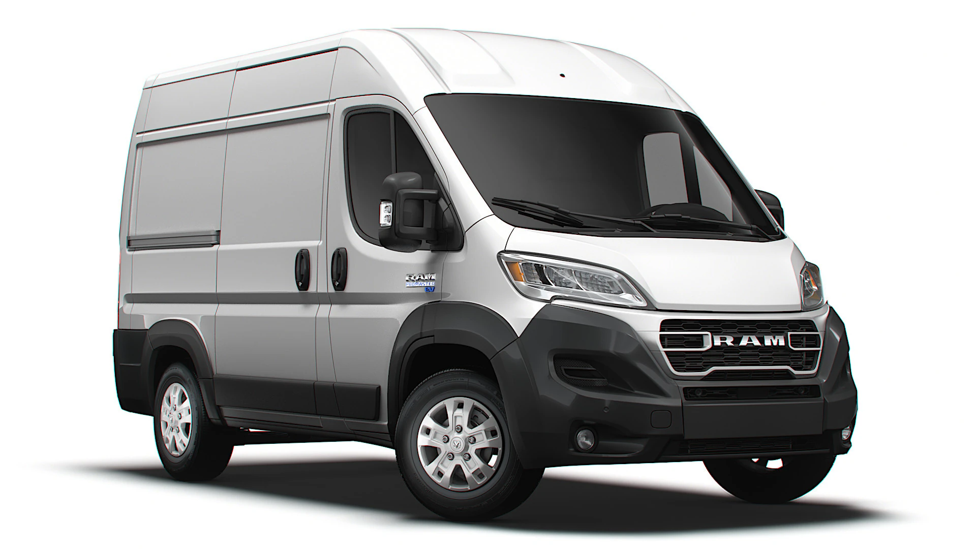 Ram ProMaster EV Cargo Van L1H2 2024 3D Model .c4d .max .obj .3ds .fbx .stl .blend 