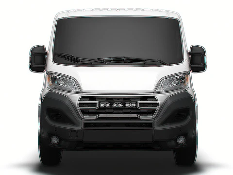 Ram ProMaster EV Cargo Van L2H1 2024 3D Model