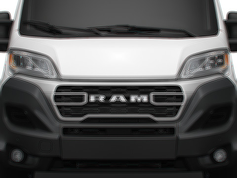 Ram ProMaster EV Cargo Van L2H1 2024 3D-Modell