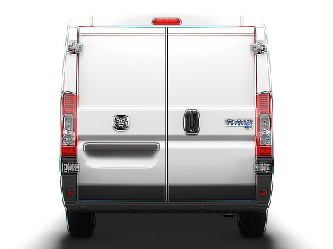 Ram ProMaster EV Cargo Van L2H1 2024 3D-Modell