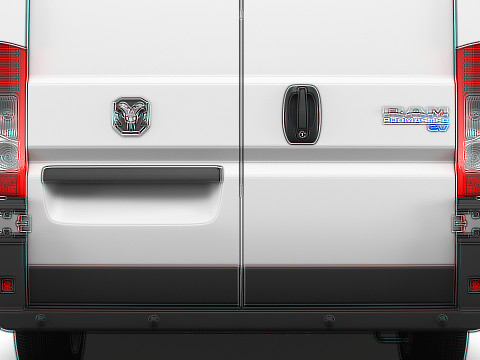Ram ProMaster EV Cargo Van L2H1 2024 3D-Modell