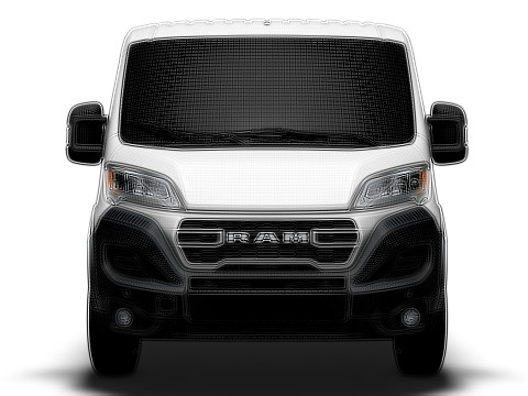 Ram ProMaster EV Cargo Van L2H1 2024 3D-Modell