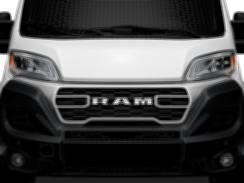 Ram ProMaster EV Cargo Van L2H1 2024 3D-Modell