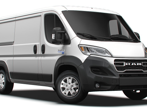 Ram ProMaster EV Cargo Van L2H1 2024 3D Model