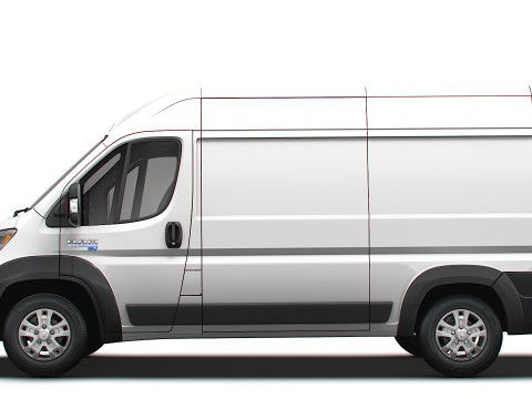 Ram ProMaster EV Cargo Van L2H2 2024 3D 모델