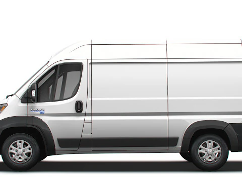 Ram ProMaster EV Cargo Van L2H2 2024 3D Model