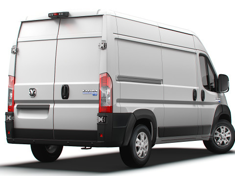 Ram ProMaster EV Cargo Van L2H2 2024 3D 모델