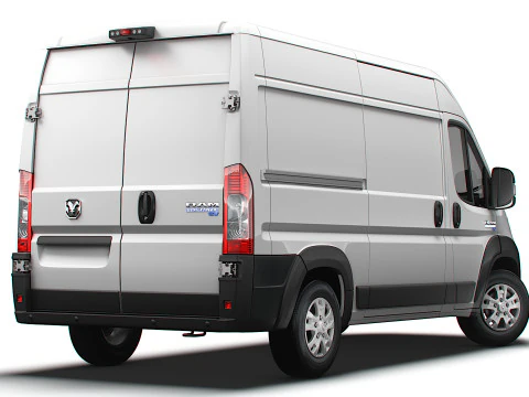 Ram ProMaster EV Cargo Van L2H2 2024 3D Model