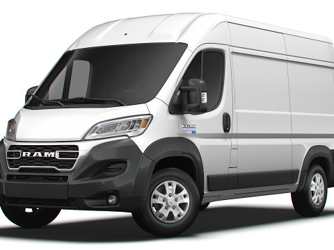 Ram ProMaster EV Cargo Van L2H2 2024 3D 모델