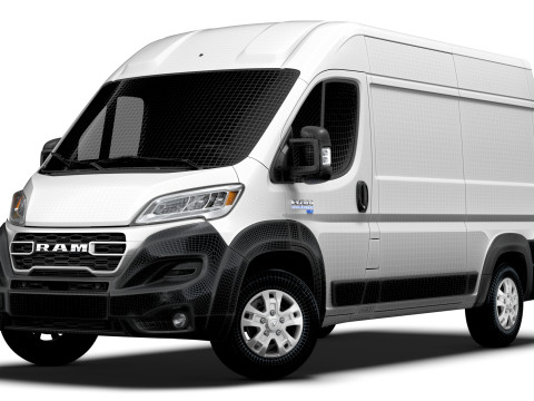 Ram ProMaster EV Cargo Van L2H2 2024 3D 모델